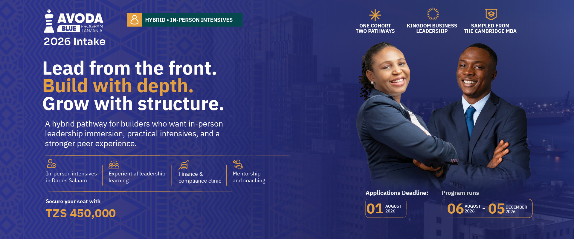 AVODA Blue Tanzania Business Leadership Pathway